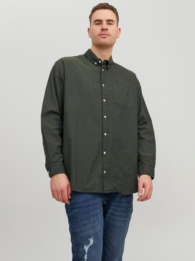 Jack & Jones PlusSize Overhemd met lange mouwen JJ JJEOXFORD SHIRT L S - Foto 8