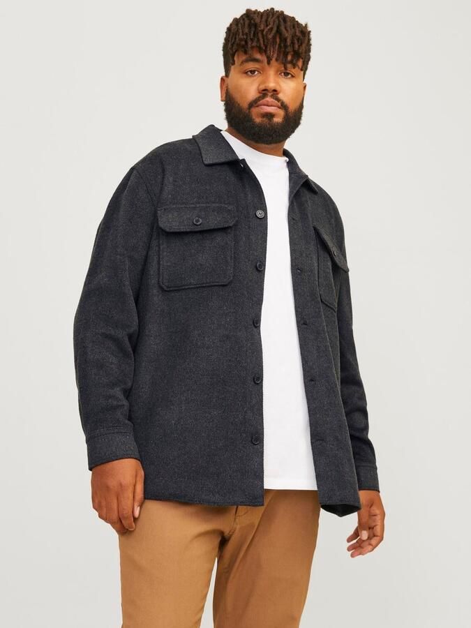 Jack & Jones PlusSize Overhemd met lange mouwen JJEBRADLEY OLLIE OVERSHIRT LS NOOS PLS - Foto 7