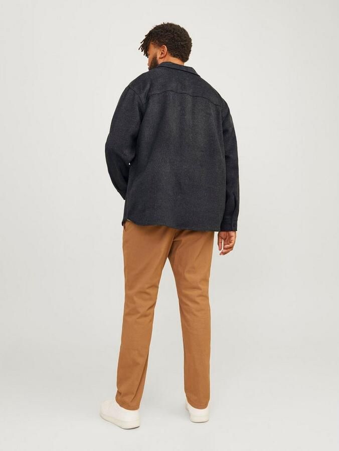 Jack & Jones PlusSize Overhemd met lange mouwen JJEBRADLEY OLLIE OVERSHIRT LS NOOS PLS - Foto 5