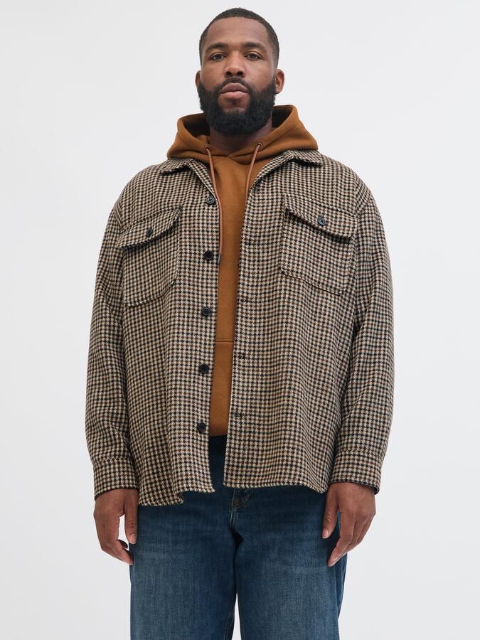 Jack & Jones PlusSize Overhemd met lange mouwen JJEBRADLEY OLLIE OVERSHIRT LS NOOS PLS - Foto 7