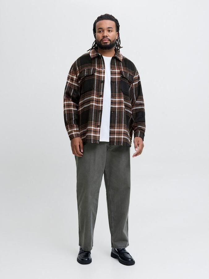 Jack & Jones PlusSize Overhemd met lange mouwen JJEBRADLEY OLLIE OVERSHIRT LS NOOS PLS - Foto 6