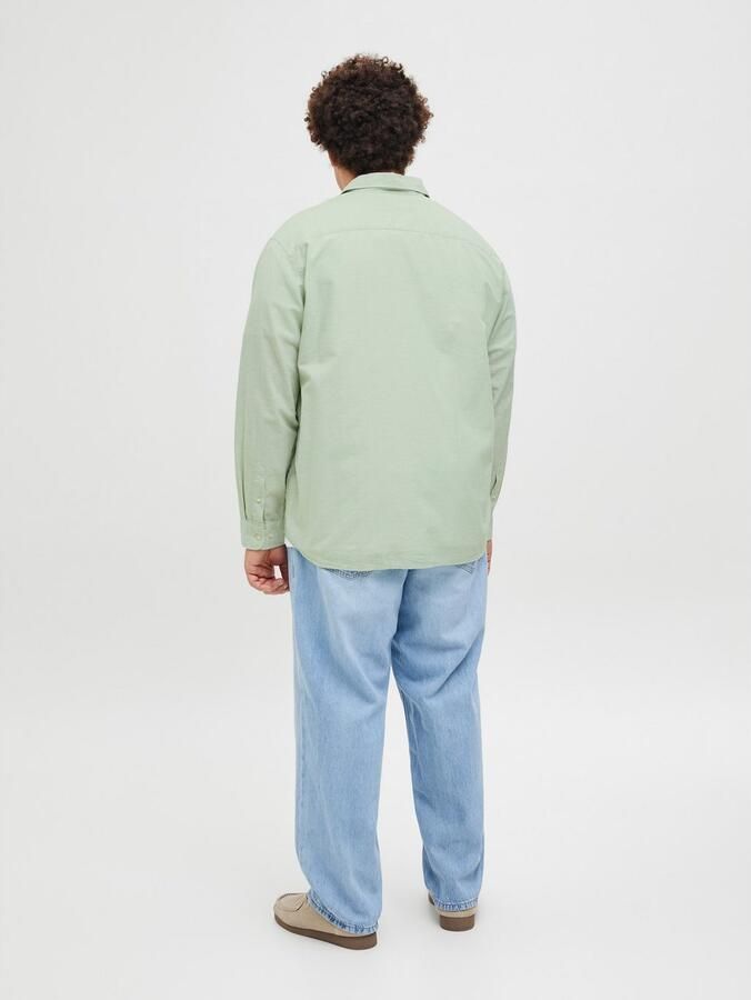 Jack & Jones PlusSize Overhemd met lange mouwen JJEBREEZE SHIRT LS SN PLS - Foto 5