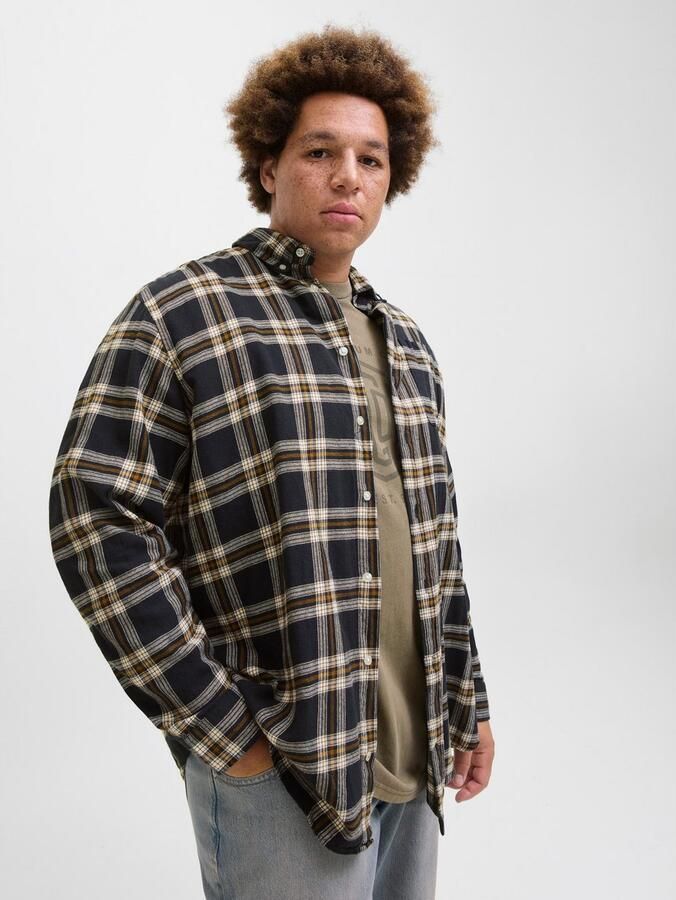 Jack & Jones PlusSize Overhemd met lange mouwen JJECLASSIC FLANNEL CHECK SHIRT LS SN PLS - Foto 5