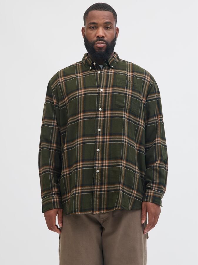 Jack & Jones PlusSize Overhemd met lange mouwen JJECLASSIC FLANNEL CHECK SHIRT LS SN PLS - Foto 9