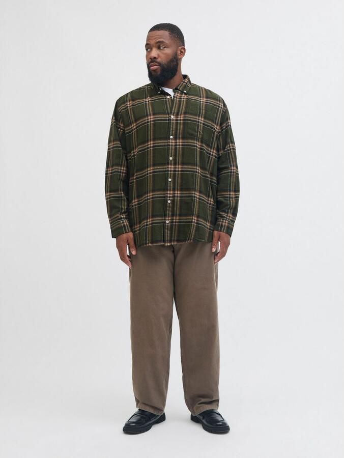 Jack & Jones PlusSize Overhemd met lange mouwen JJECLASSIC FLANNEL CHECK SHIRT LS SN PLS - Foto 7