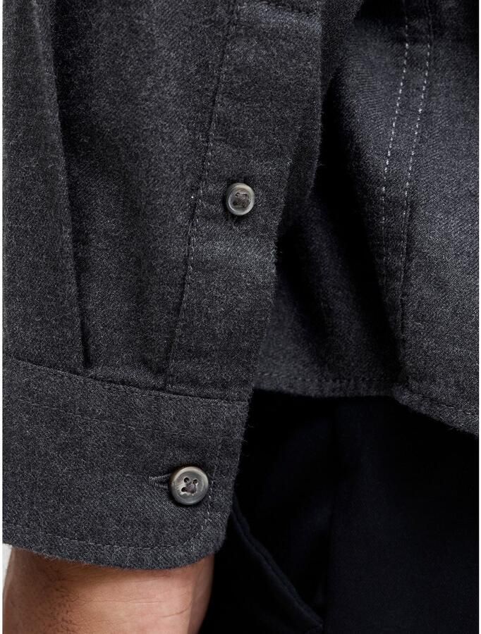 Jack & Jones PlusSize Overhemd met lange mouwen JJECLASSIC MELANGE SHIRT L S SN PLS - Foto 5