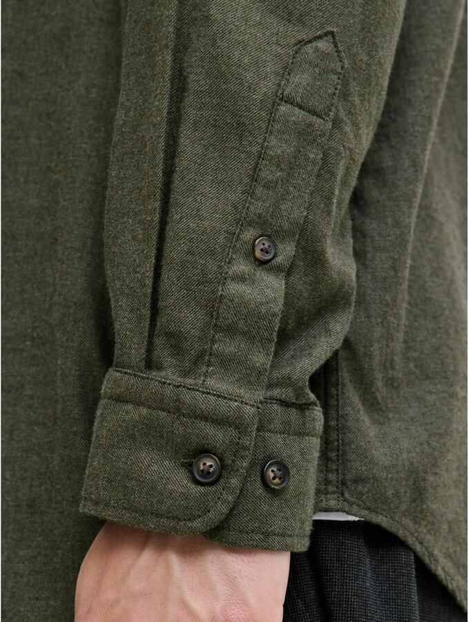 Jack & Jones Overhemd met lange mouwen JJECLASSIC MELANGE SHIRT L S NOOS - Foto 5