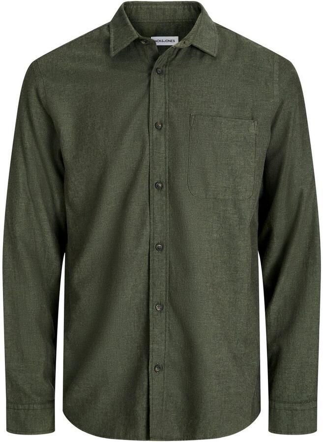 Jack & Jones PlusSize Overhemd met lange mouwen JJECLASSIC MELANGE SHIRT L S SN PLS - Foto 7