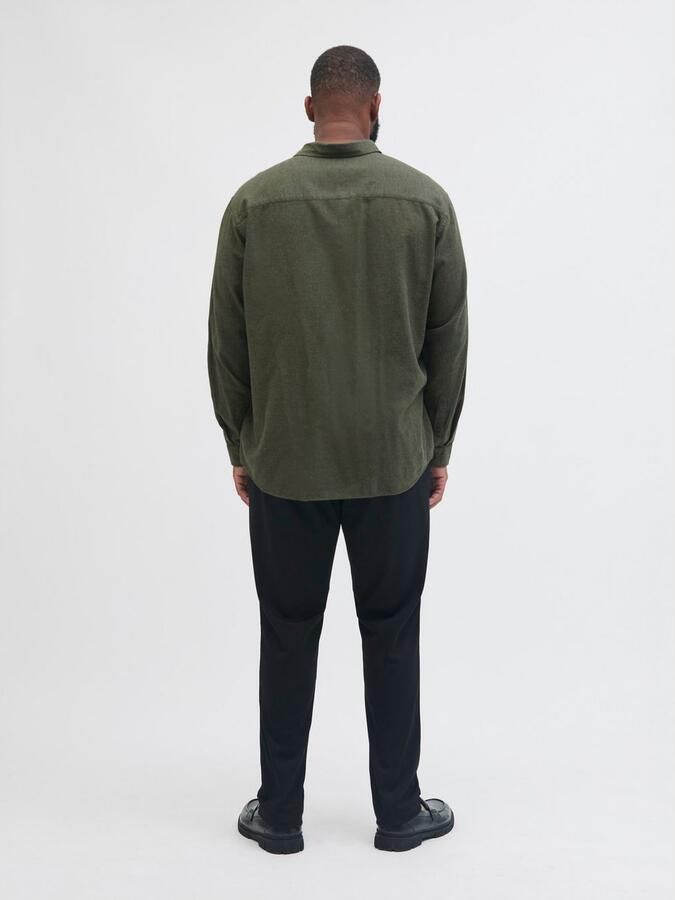Jack & Jones PlusSize Overhemd met lange mouwen JJECLASSIC MELANGE SHIRT L S SN PLS - Foto 6