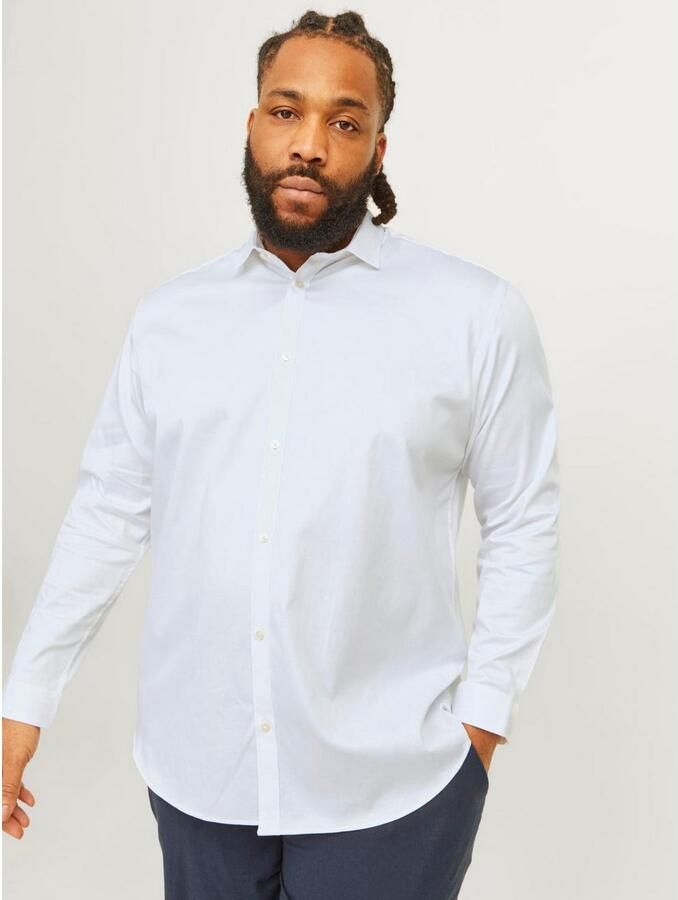 Jack & Jones PlusSize Overhemd met lange mouwen JJPRPARMA SHIRT L S NOOS PLS - Foto 3