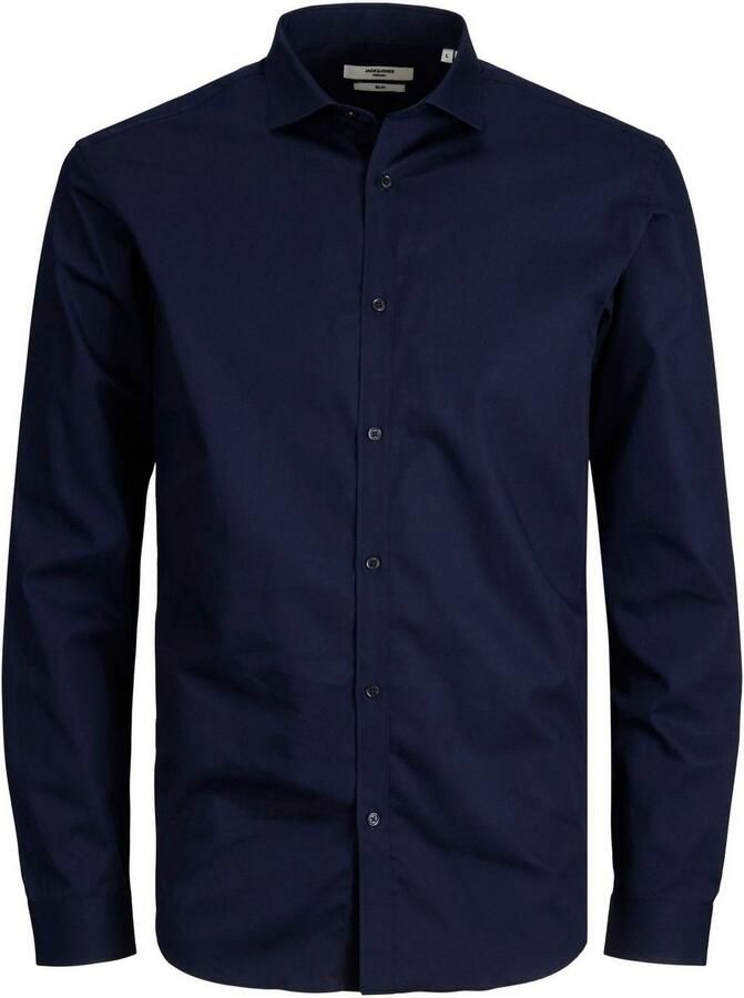 Jack & Jones PlusSize Overhemd met lange mouwen JPRBLACARDIFF SHIRT