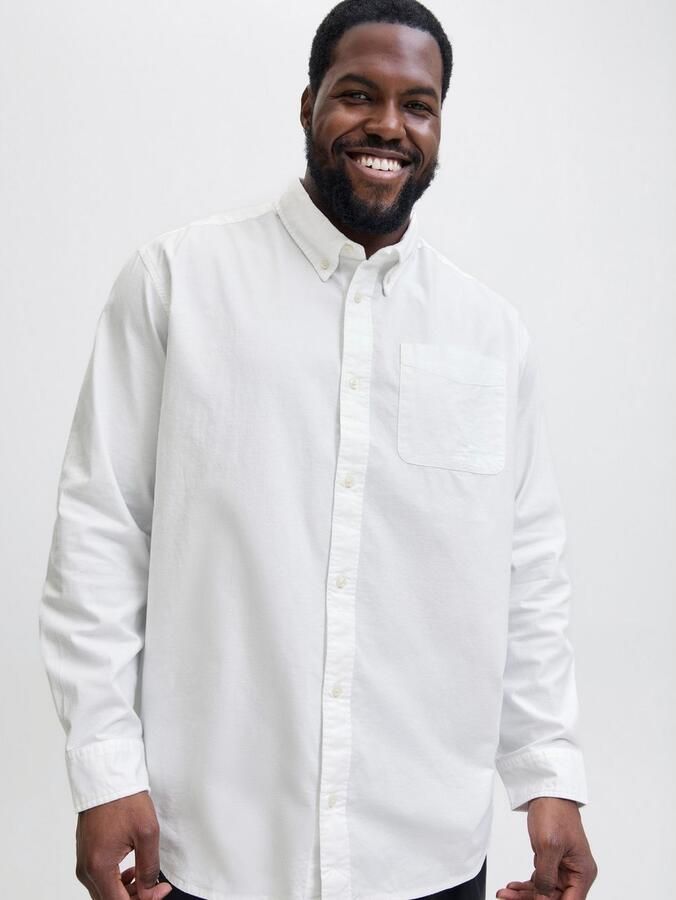 Jack & Jones PlusSize Overhemd met lange mouwen JPRBLUBROOK OXFORD SHIRT L S NOOS PLS - Foto 6