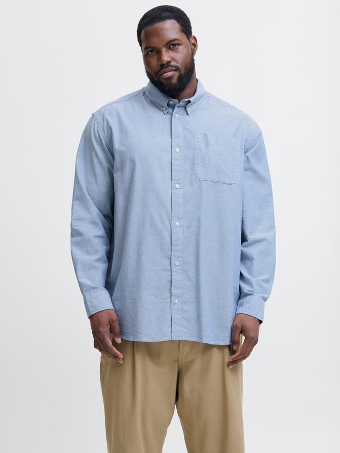 Jack & Jones PlusSize Overhemd met lange mouwen JPRBLUBROOK OXFORD SHIRT L S NOOS PLS - Foto 8