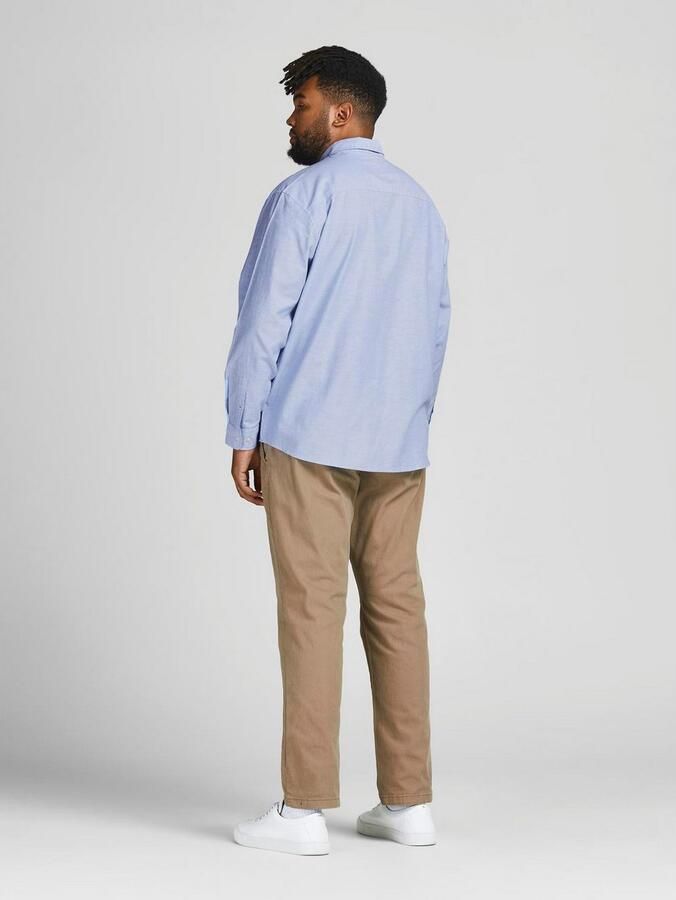 Jack & Jones PlusSize Overhemd met lange mouwen OXFORD SHIRT - Foto 2