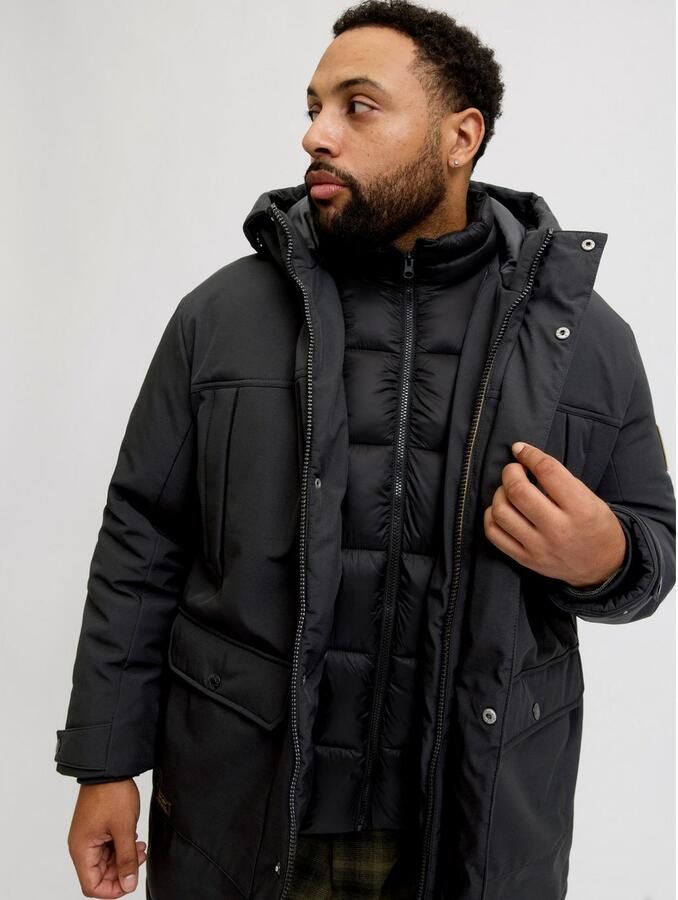 Jack & Jones PlusSize Parka JJFINN SOFTSHELL PARKA PLS - Foto 3