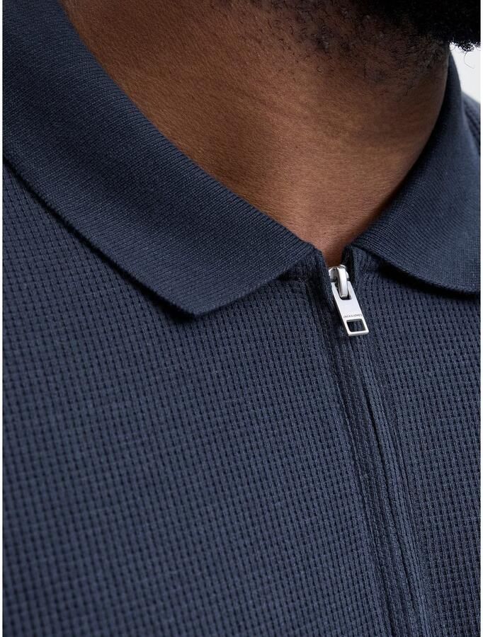 Jack & Jones PlusSize Poloshirt JJEAUSTIN ZIP POLO SS NOOS PLS - Foto 2