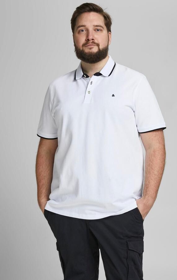 Jack & Jones PlusSize Poloshirt JJEPAULOS POLO SS NOOS PLS - Foto 10
