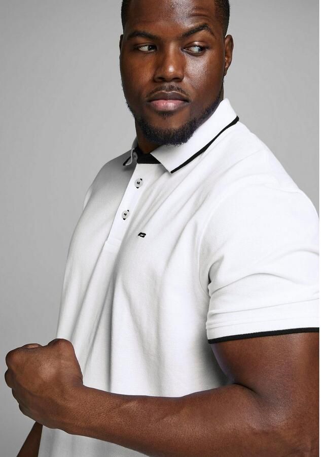 Jack & Jones PlusSize Poloshirt JJEPAULOS POLO SS NOOS PLS - Foto 7