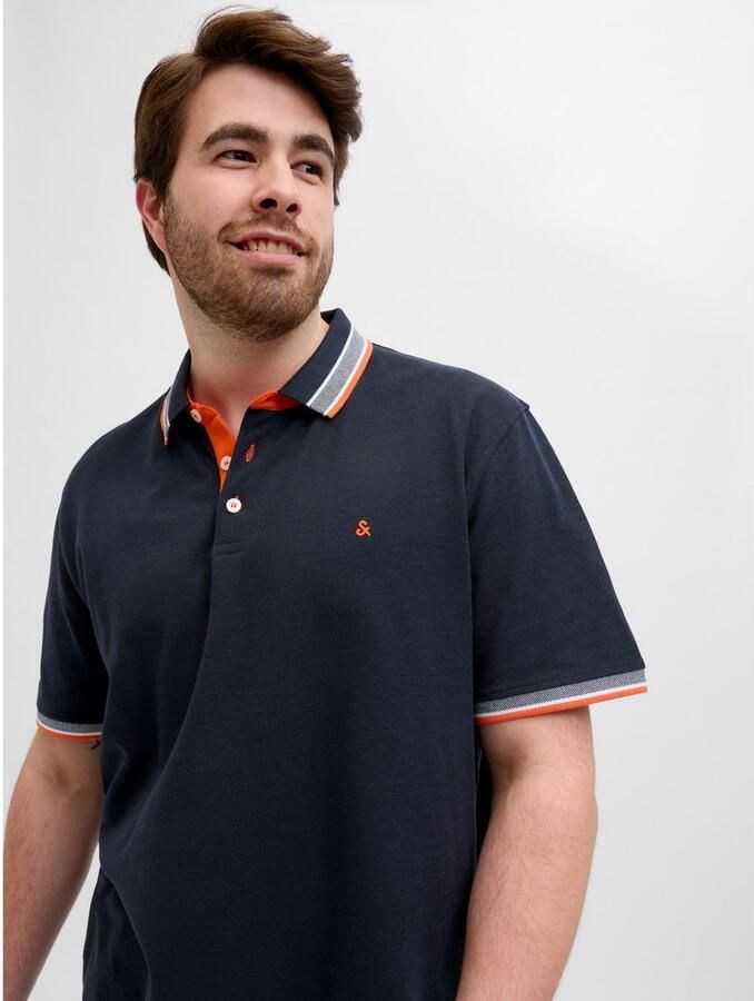 Jack & Jones PlusSize Poloshirt JJEPAULOS POLO SS NOOS PLS - Foto 4