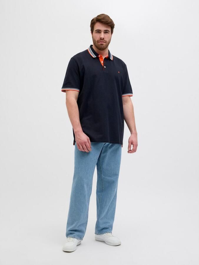 Jack & Jones PlusSize Poloshirt JJEPAULOS POLO SS NOOS PLS - Foto 5