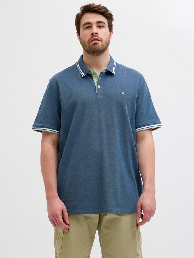Jack & Jones PlusSize Poloshirt JJEPAULOS POLO SS NOOS PLS - Foto 6