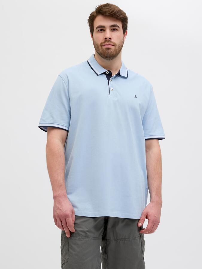 Jack & Jones PlusSize Poloshirt JJEPAULOS POLO SS NOOS PLS - Foto 8
