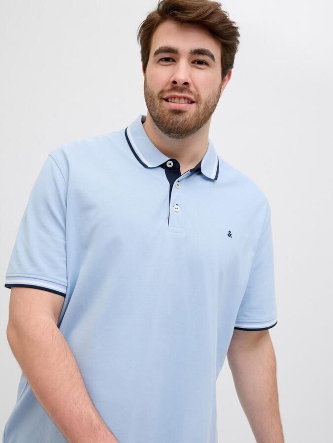 Jack & Jones PlusSize Poloshirt JJEPAULOS POLO SS NOOS PLS - Foto 5