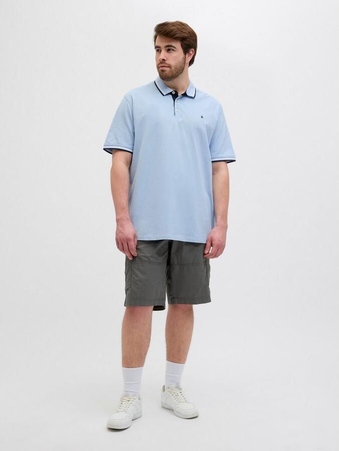 Jack & Jones PlusSize Poloshirt JJEPAULOS POLO SS NOOS PLS - Foto 6