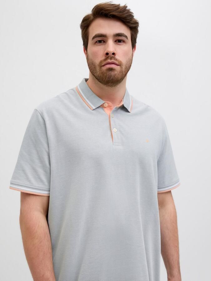 Jack & Jones PlusSize Poloshirt JJEPAULOS POLO SS NOOS PLS - Foto 4