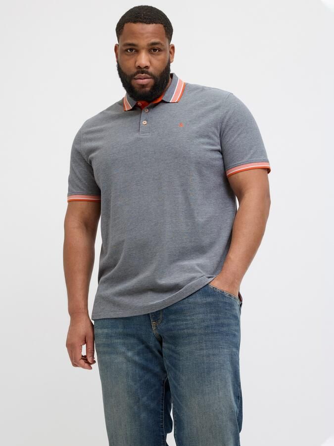 Jack & Jones PlusSize Poloshirt JJEPAULOS POLO SS NOOS PLS - Foto 7