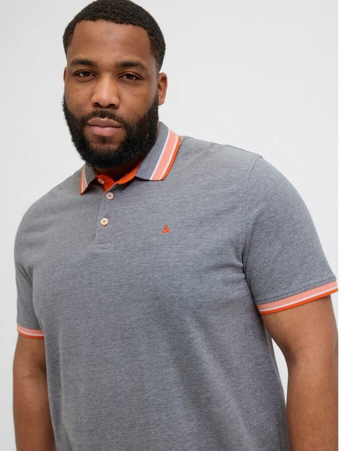 Jack & Jones PlusSize Poloshirt JJEPAULOS POLO SS NOOS PLS - Foto 4