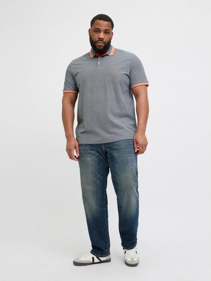 Jack & Jones PlusSize Poloshirt JJEPAULOS POLO SS NOOS PLS - Foto 5