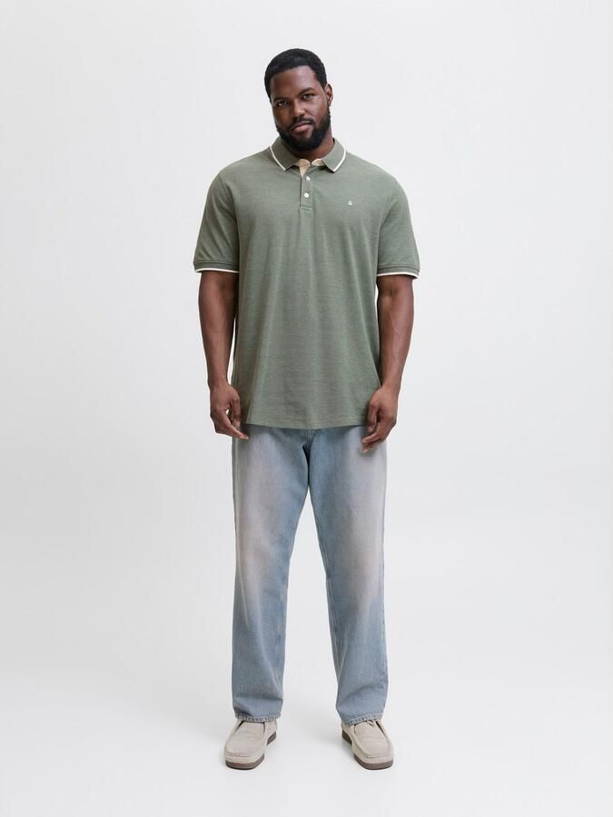 Jack & Jones PlusSize Poloshirt JJEPAULOS POLO SS NOOS PLS - Foto 6