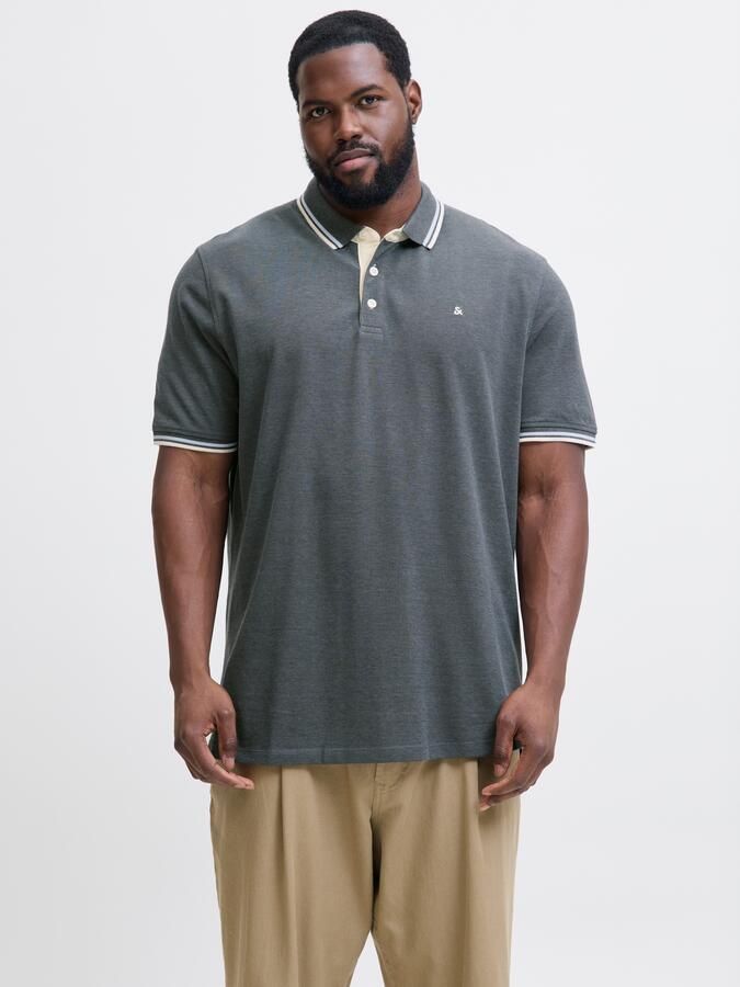 Jack & Jones PlusSize Poloshirt JJEPAULOS POLO SS NOOS PLS - Foto 5
