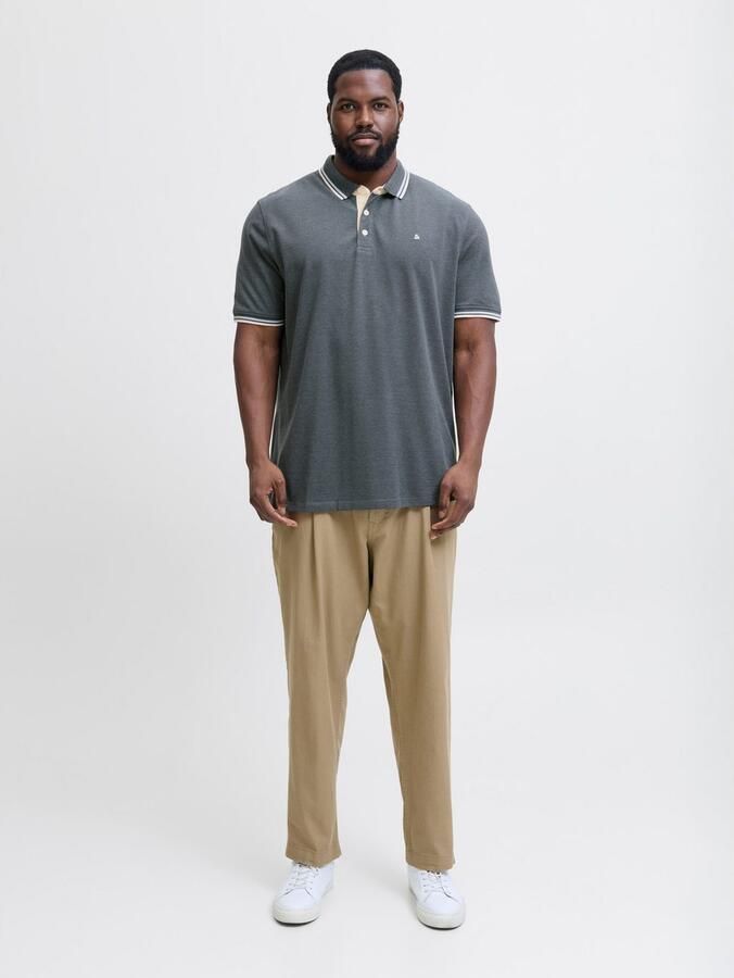 Jack & Jones PlusSize Poloshirt JJEPAULOS POLO SS NOOS PLS - Foto 4