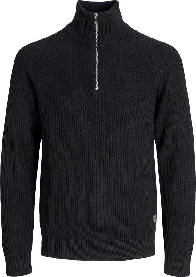 Jack & Jones Schipperstrui JJPANNEL KNIT HALF ZIP AW25 - Foto 10