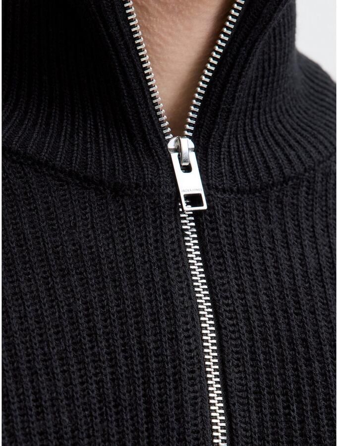 Jack & Jones PlusSize Schipperstrui JJPANNEL KNIT HALF ZIP AW25 PLS