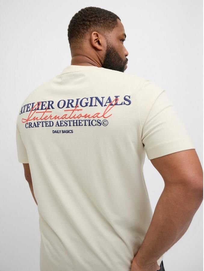 Jack & Jones PlusSize Shirt met korte mouwen JORISLINGTON TYPE TEE SS CREW NECK PLS - Foto 5