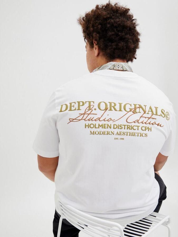 Jack & Jones PlusSize Shirt met korte mouwen JORISLINGTON TYPE TEE SS CREW NECK PLS - Foto 7