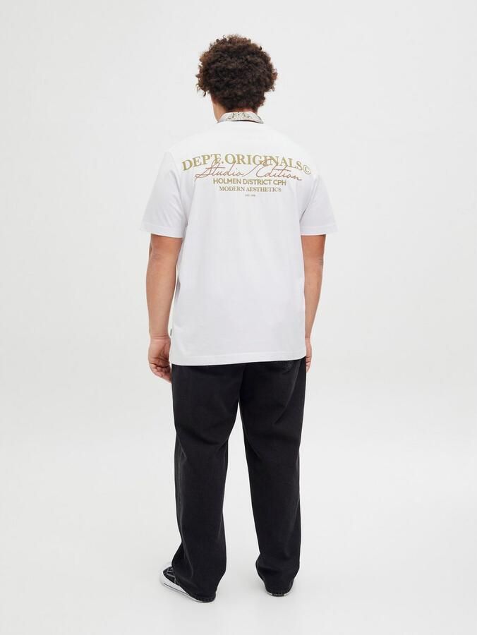 Jack & Jones PlusSize Shirt met korte mouwen JORISLINGTON TYPE TEE SS CREW NECK PLS - Foto 6