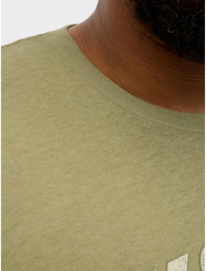 Jack & Jones PlusSize Shirt met print JORALMERIA BOLD BRANDING TEE SS CN PLS - Foto 3