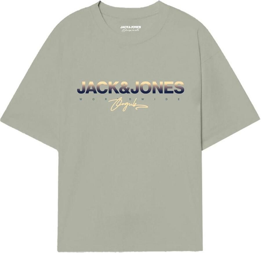 Jack & Jones PlusSize Shirt met print JORCANGGU TEE SS CREW NECK FST PLS - Foto 10