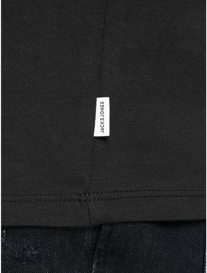 JACK & JONES PLUS SIZE basic T-shirt JJEORGANIC Plus Size black - Foto 2