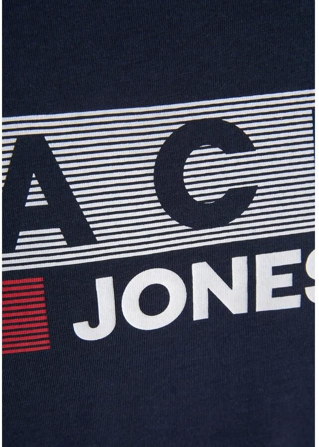 Jack & Jones PlusSize Shirt met ronde hals JJECORP LOGO TEE SS O-NECK NOOS PLS