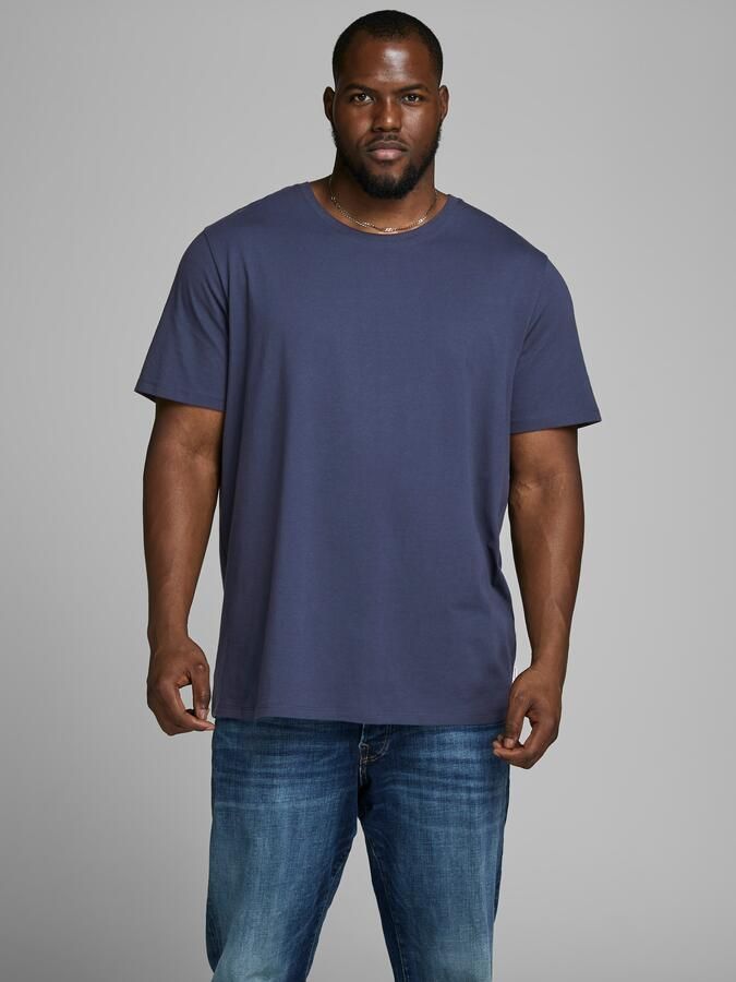 Jack & Jones PlusSize Shirt met ronde hals JJEORGANIC BASIC TEE SS O-NECK NOOS PLS - Foto 7