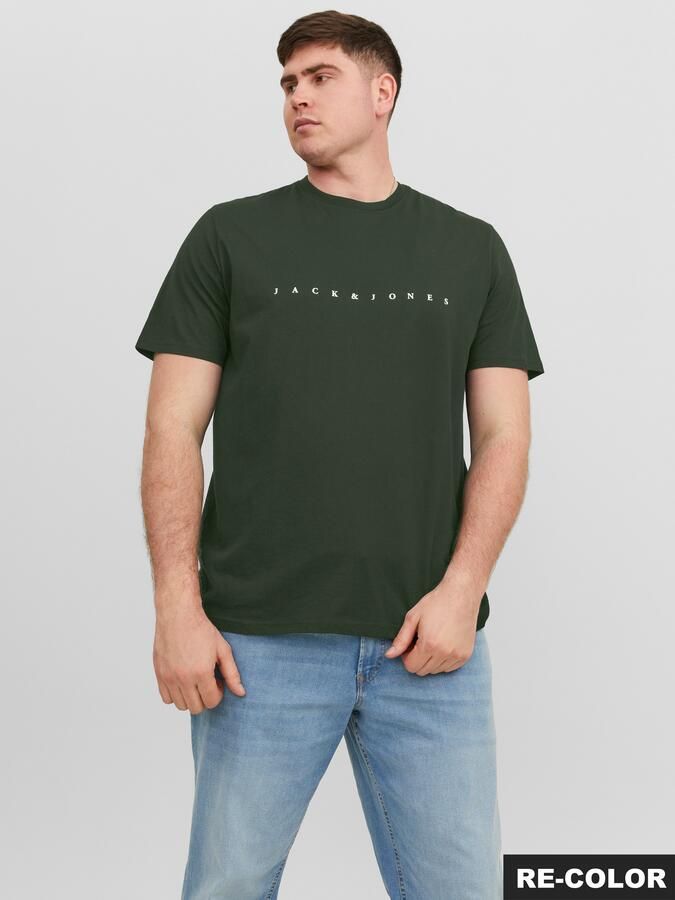 Jack & Jones PlusSize Shirt met ronde hals JJESTAR JJ TEE SS NOOS PLS - Foto 9