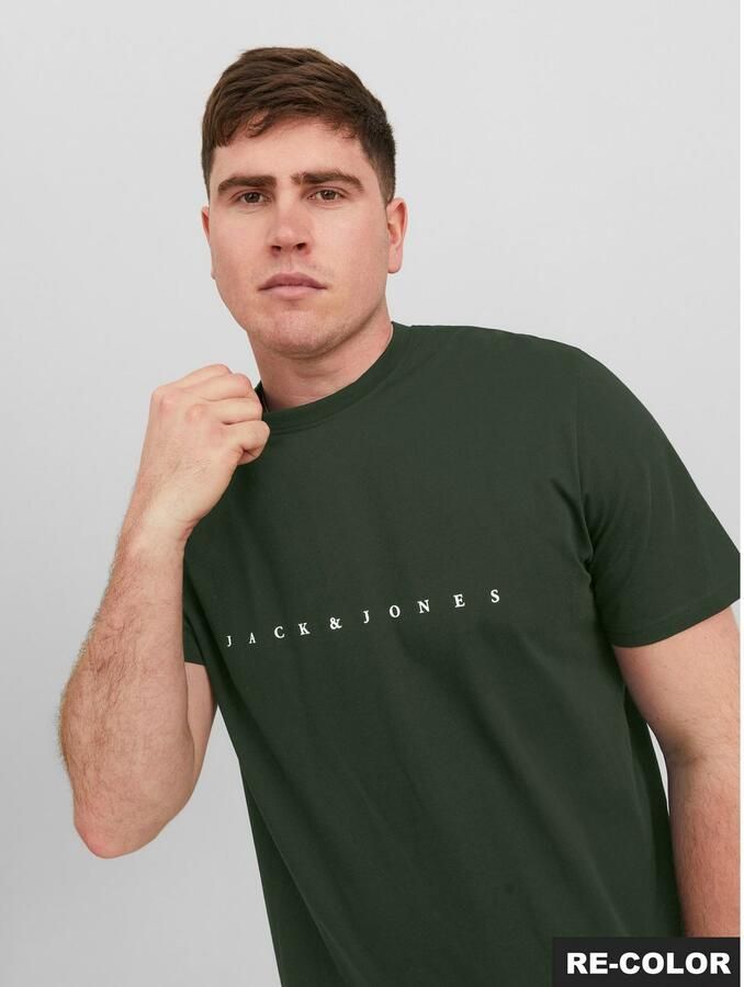 Jack & Jones PlusSize Shirt met ronde hals JJESTAR JJ TEE SS NOOS PLS - Foto 6