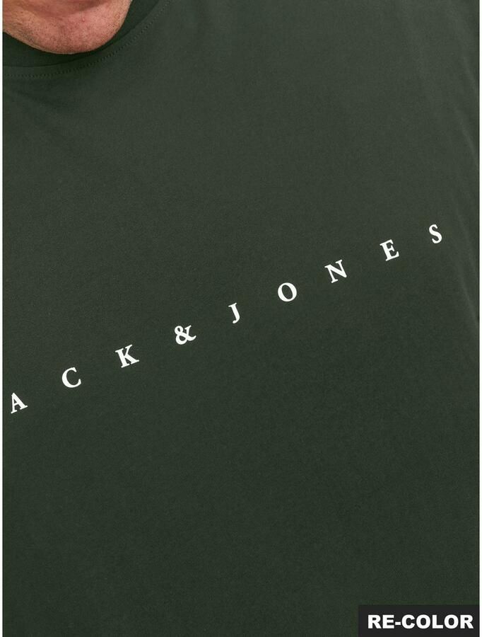 Jack & Jones PlusSize Shirt met ronde hals JJESTAR JJ TEE SS NOOS PLS - Foto 4