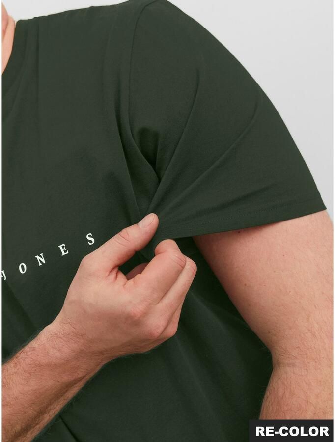 Jack & Jones PlusSize Shirt met ronde hals JJESTAR JJ TEE SS NOOS PLS - Foto 5