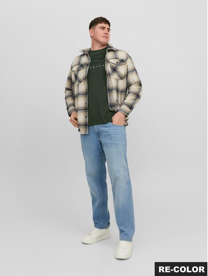 Jack & Jones PlusSize Shirt met ronde hals JJESTAR JJ TEE SS NOOS PLS - Foto 7